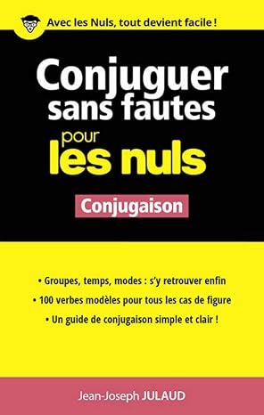 Conjuguer sans fautes pour les Nuls
