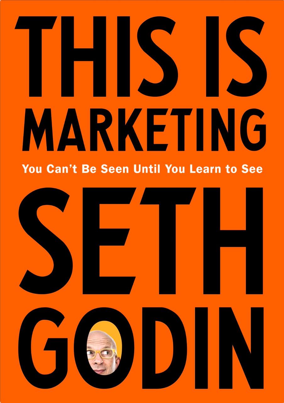 This Is Marketing: You Can’t Be Seen Until You Learn to See