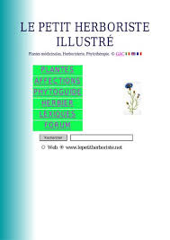 Le petit herboriste illustre plantes médicinales herboristerie phytothérapie