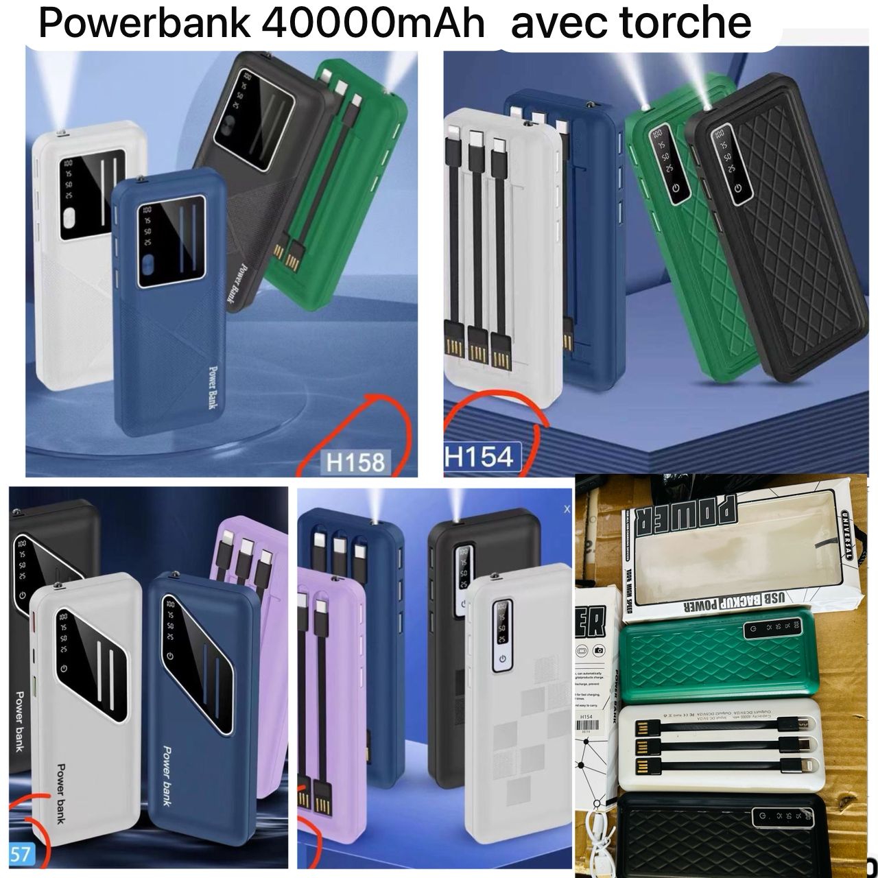 Mini power bank 40.000mh