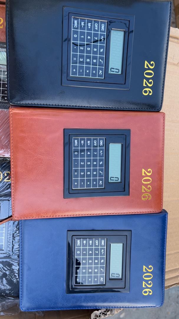 Cahier de notes avec calculatrice (2026)