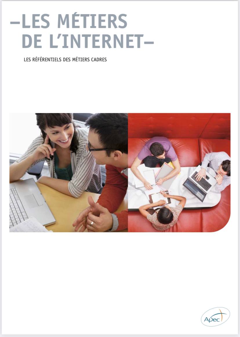 Les métiers de l'internet