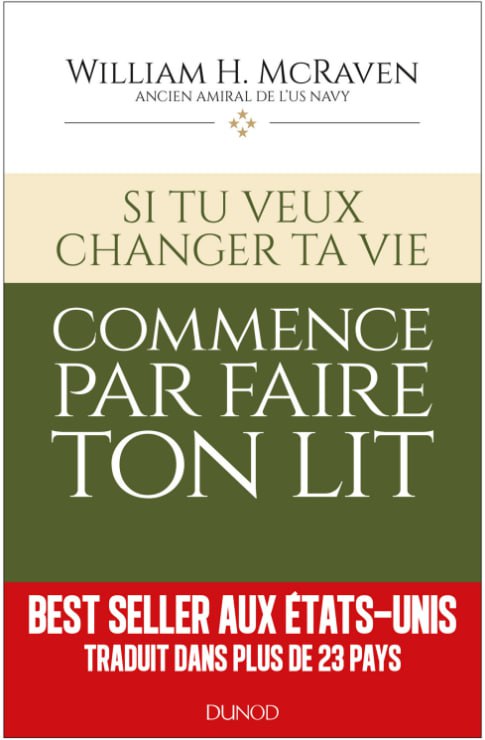 Si tu veux changer ta vie commence par faire ton lit