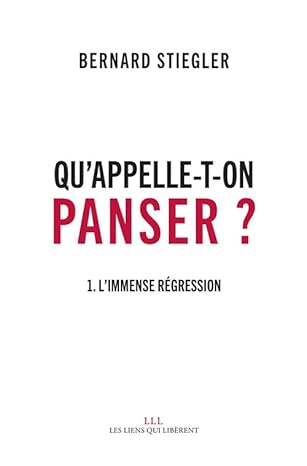 Bernard Stiegler - Qu'appelle-t-on panser