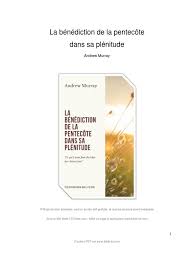 La Bénédiction de La Pentecôte Dans Sa Plénitude