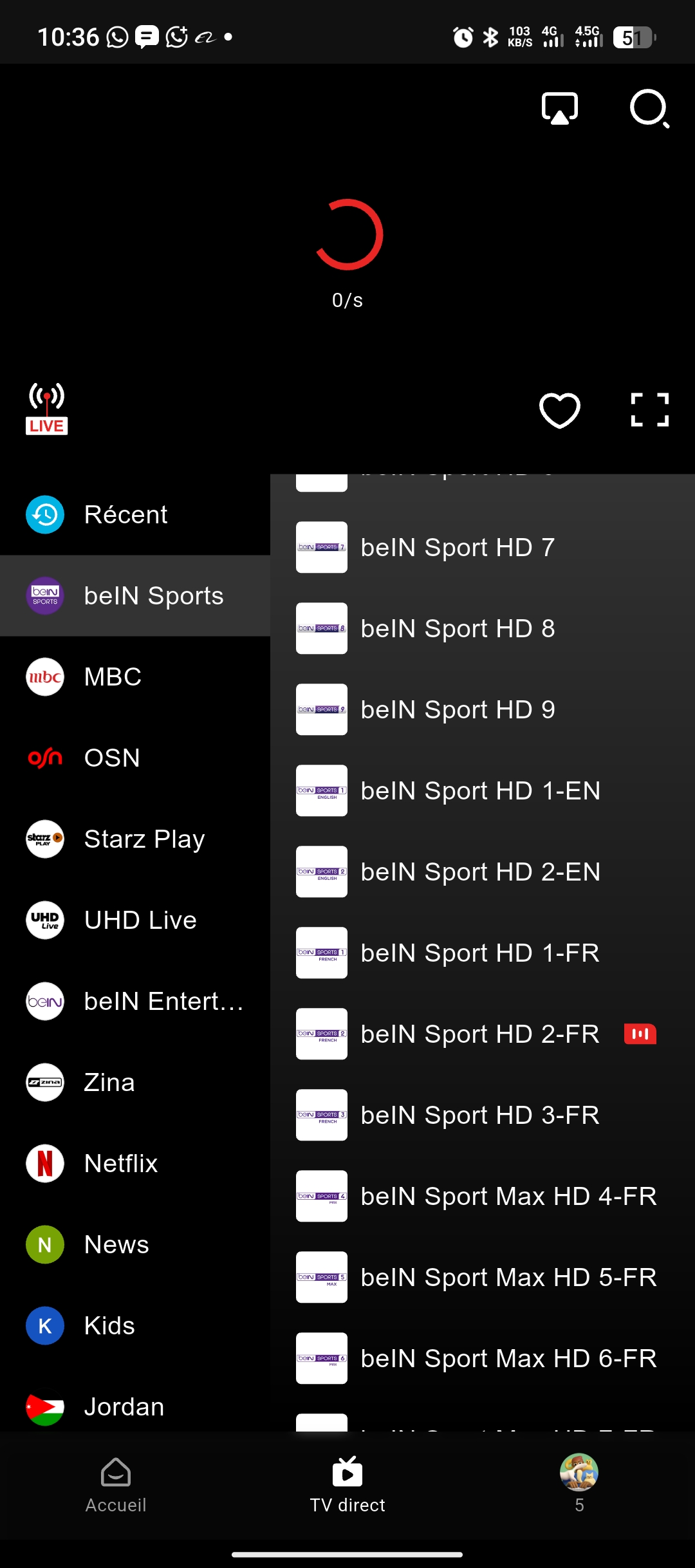 Chaîne de télévision gratuit