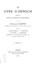 Les Apocryphes de l'Ancien Testament